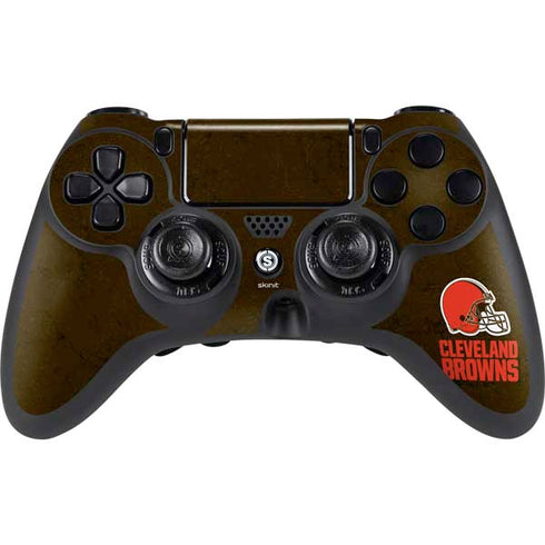 NFL Cleveland Browns Distressed PlayStation PS4 Skins