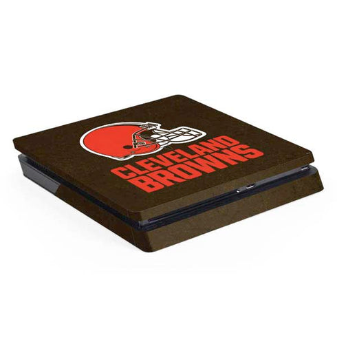 NFL Cleveland Browns Distressed PlayStation PS4 Skins