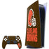 NFL Cleveland Browns Distressed PlayStation PS5 Skins