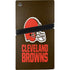 NFL Cleveland Browns Distressed PS5 Pro Disk Console Skin