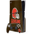 NFL Cleveland Browns Distressed PlayStation PS5 Skins
