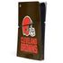 NFL Cleveland Browns Distressed PS5 Slim Digital Edition Console Skin