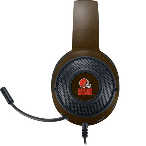 NFL Cleveland Browns Distressed Razer Kraken X Skin