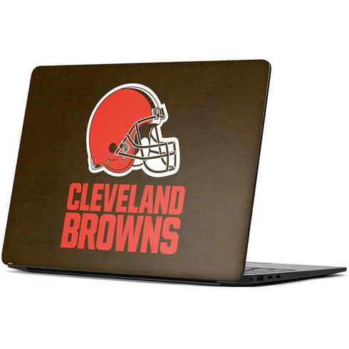 NFL Cleveland Browns Distressed Surface Laptop 7 15in Skin