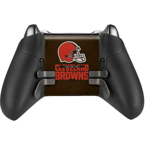 NFL Cleveland Browns Distressed Xbox Elite Wireless Controller Series 2 Skin