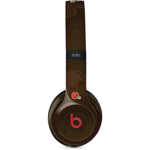 NFL Cleveland Browns Double Vision Beats Solo 3 Wireless Skin