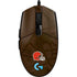 NFL Cleveland Browns Double Vision G203 Prodigy RGB Wired Gaming Mouse Skin
