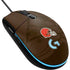 NFL Cleveland Browns Double Vision G203 Prodigy RGB Wired Gaming Mouse Skin
