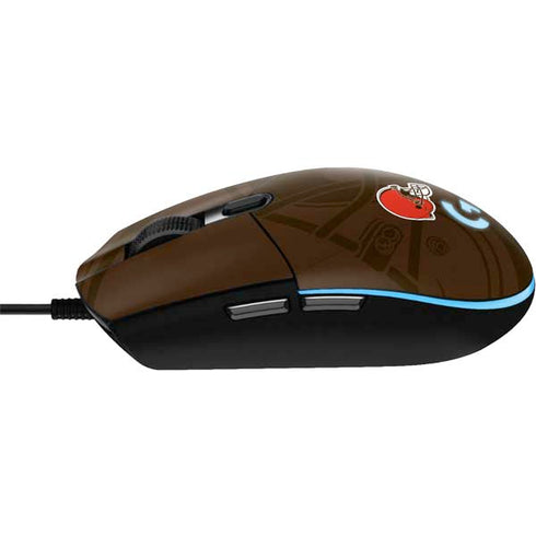 NFL Cleveland Browns Double Vision G203 Prodigy RGB Wired Gaming Mouse Skin