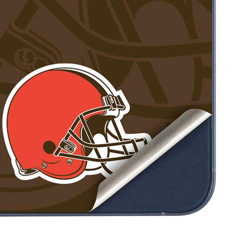 NFL Cleveland Browns Double Vision Galaxy A35 5G Skin