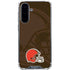 NFL Cleveland Browns Double Vision Galaxy A36 5G Clear Case
