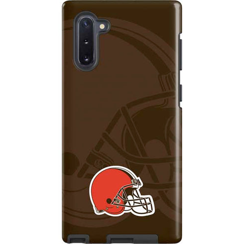 NFL Cleveland Browns Double Vision Galaxy Cases