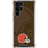NFL Cleveland Browns Double Vision Galaxy S23 Ultra Clear Case