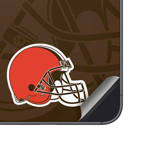 NFL Cleveland Browns Double Vision Galaxy S24 Skin