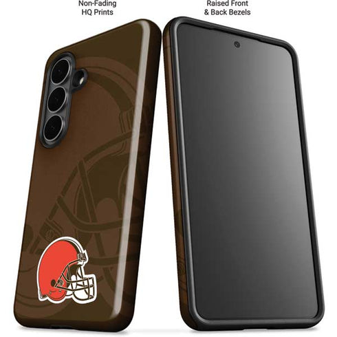 NFL Cleveland Browns Double Vision Galaxy S26 Impact Case