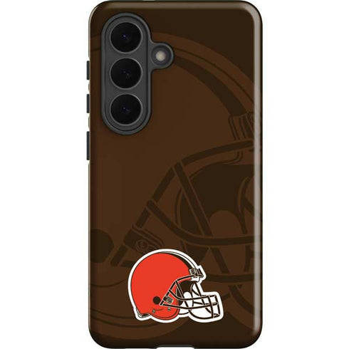 NFL Cleveland Browns Double Vision Galaxy S26 Plus Impact Case
