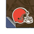 NFL Cleveland Browns Double Vision Galaxy Z Fold6 Skin
