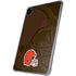 NFL Cleveland Browns Double Vision iPad Pro 11in (2024) Clear Case