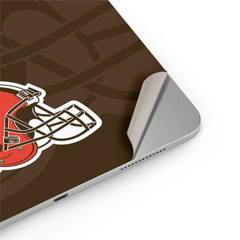 NFL Cleveland Browns Double Vision iPad Pro 13in M4 (2024) Skin