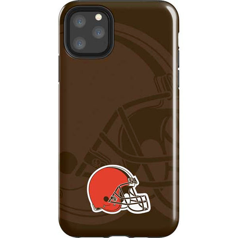 NFL Cleveland Browns Double Vision iPhone Cases