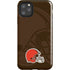 NFL Cleveland Browns Double Vision iPhone Cases