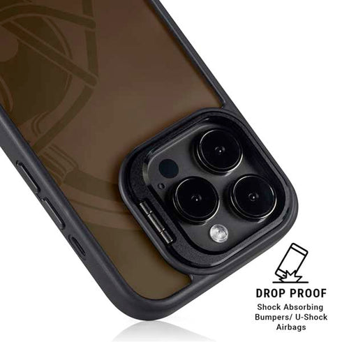 NFL Cleveland Browns Double Vision iPhone 14 Pro Max Kickstand Case