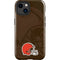 NFL Cleveland Browns Double Vision iPhone 15 Impact Case