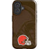 NFL Cleveland Browns Double Vision iPhone 16 Impact Case