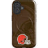 NFL Cleveland Browns Double Vision iPhone 16 Magsafe Impact Case