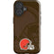 NFL Cleveland Browns Double Vision iPhone 16 Plus Impact Case