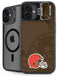 NFL Cleveland Browns Double Vision iPhone 16 Plus Kickstand Case
