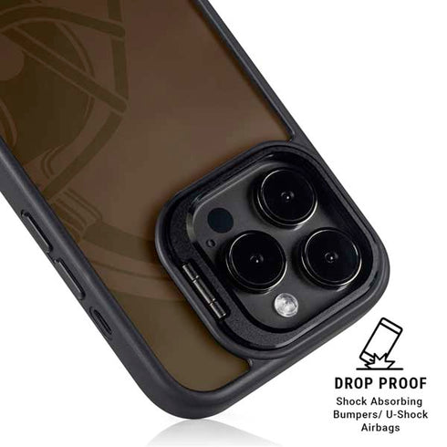 NFL Cleveland Browns Double Vision iPhone 16 Pro Max Kickstand Case