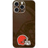 NFL Cleveland Browns Double Vision iPhone 16 Pro Max Skin