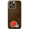 NFL Cleveland Browns Double Vision iPhone 16 Pro Skin