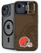 NFL Cleveland Browns Double Vision iPhone 16e Kickstand Case