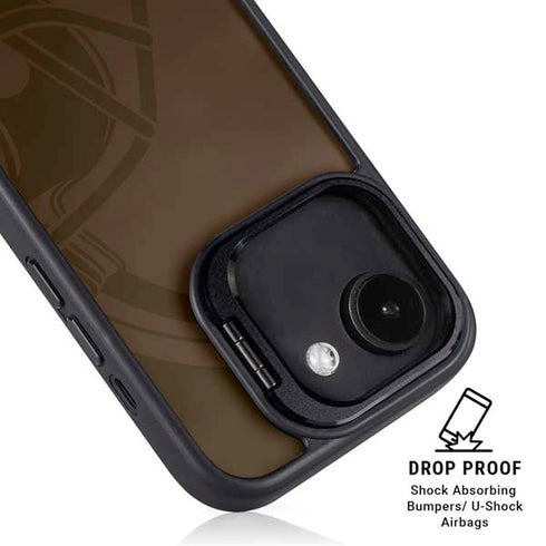 NFL Cleveland Browns Double Vision iPhone 16e Kickstand Case