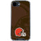 NFL Cleveland Browns Double Vision iPhone 16e Clear Case