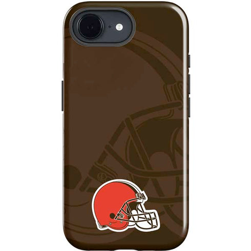 NFL Cleveland Browns Double Vision iPhone 16e Impact Case
