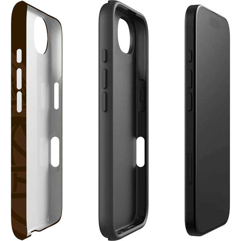 NFL Cleveland Browns Double Vision iPhone 16e Impact Case