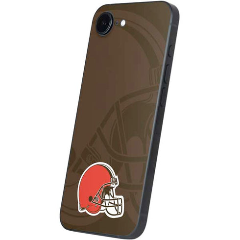 NFL Cleveland Browns Double Vision iPhone 16e Skin