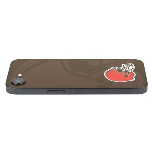 NFL Cleveland Browns Double Vision iPhone 16e Skin
