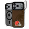 NFL Cleveland Browns Double Vision iPhone 18 Pro Kickstand Case