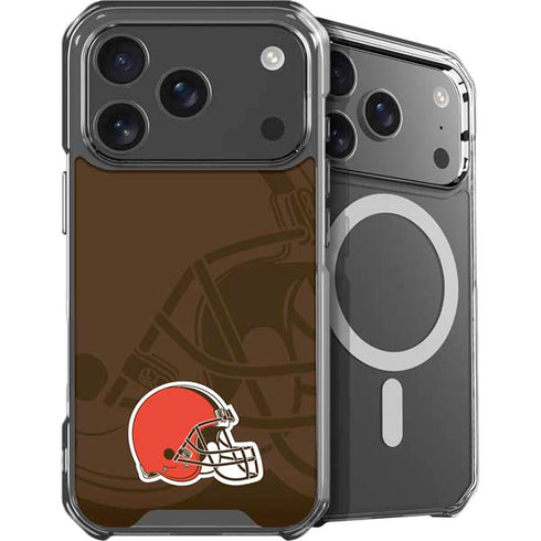 NFL Cleveland Browns Double Vision iPhone 18 Pro Max MagSafe Case