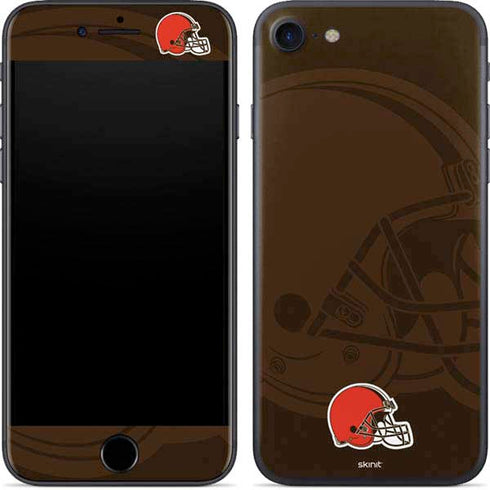 NFL Cleveland Browns Double Vision iPhone 8 Skin