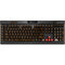 NFL Cleveland Browns Double Vision K95 RGB PLATINUM Mechanical Gaming Keyboard Skin