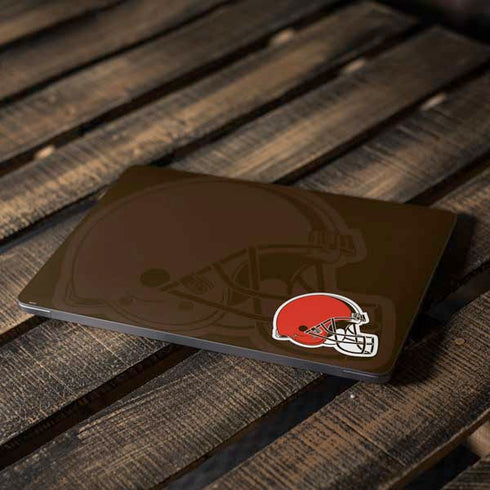 NFL Cleveland Browns Double Vision Apple MacBook Air Skin