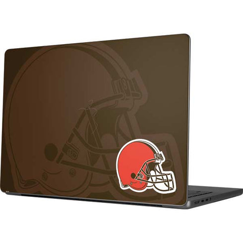 NFL Cleveland Browns Double Vision Apple MacBook Pro 14-inch Skin