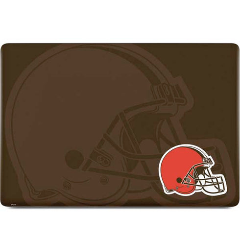 NFL Cleveland Browns Double Vision MacBook Skins