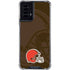 NFL Cleveland Browns Double Vision Moto G Power 5G (2024) Clear Case
