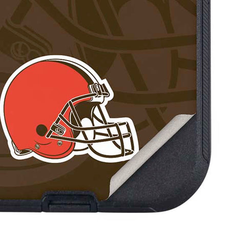 NFL Cleveland Browns Double Vision Otterbox Defender iPhone Skin